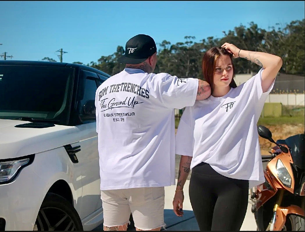 Oversized FTT Tee WHITE