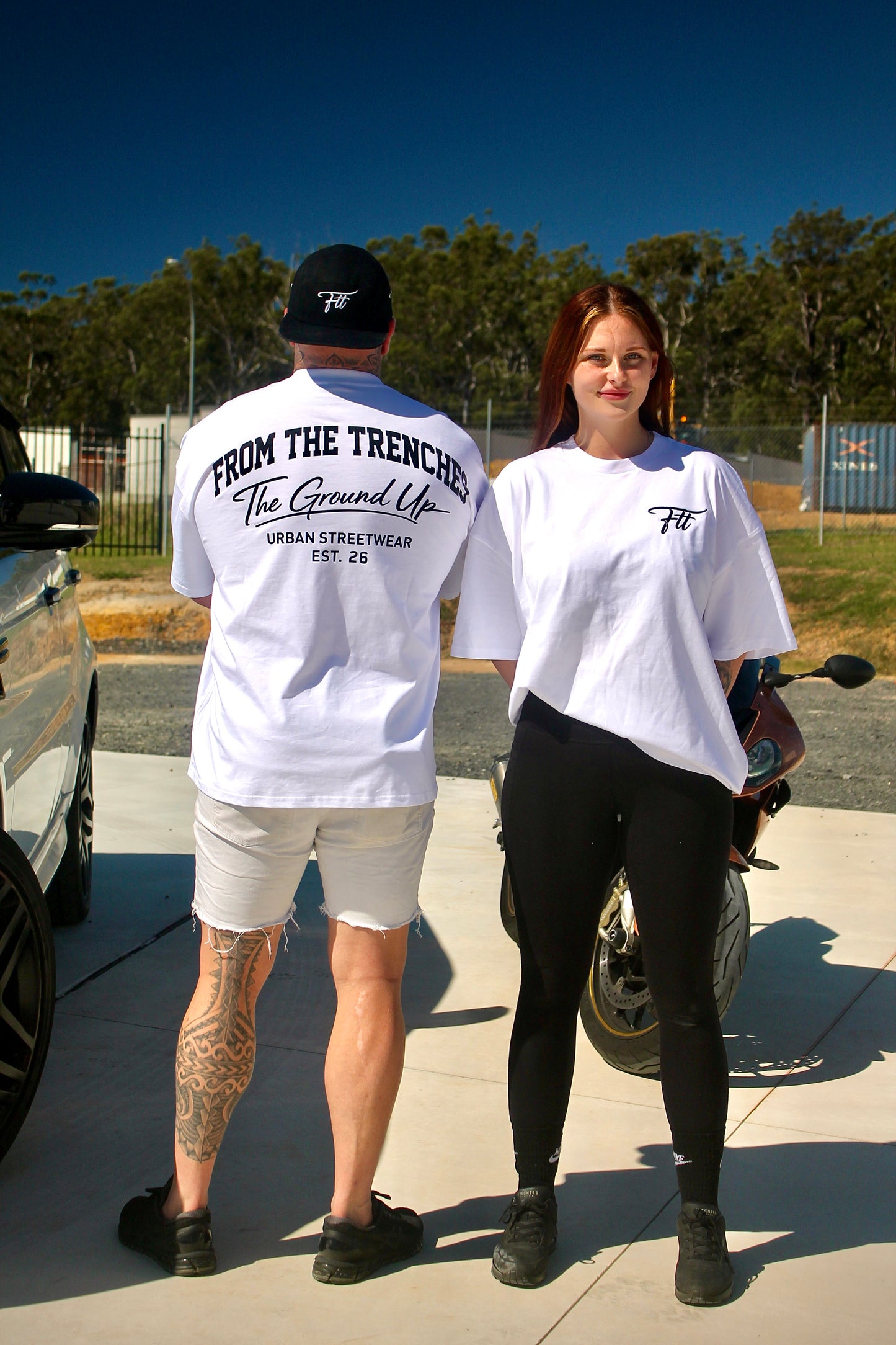 Oversized FTT Tee WHITE