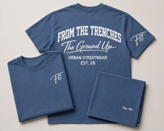 Fitted FTT Tee BLUE