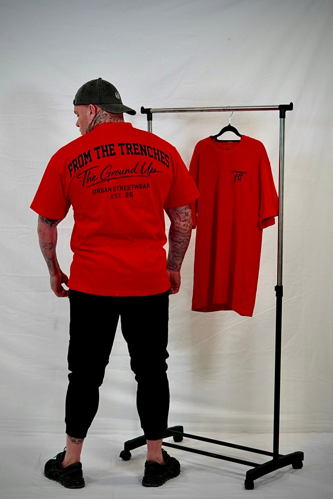 Heavy Oversized FTT Tee RED