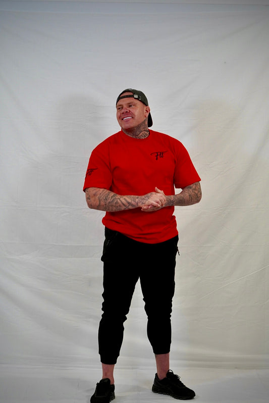 Heavy Oversized FTT Tee RED