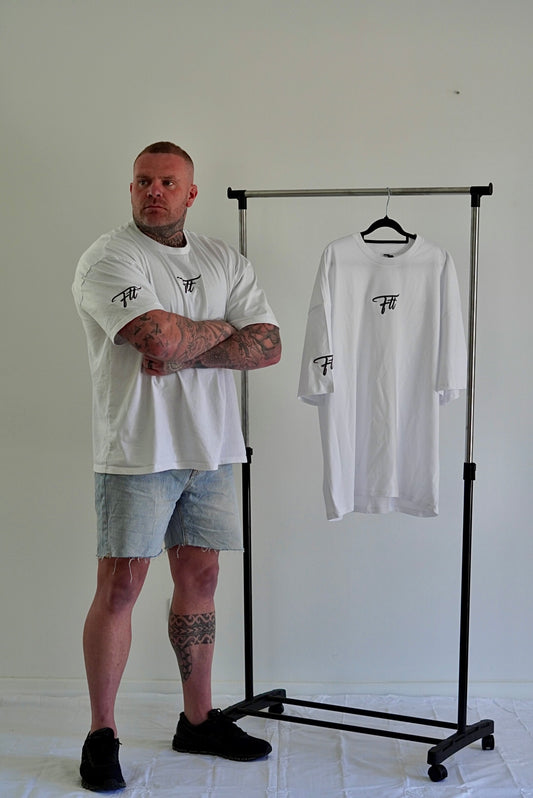 Oversized FTT Tee WHITE